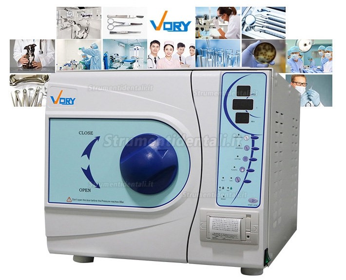 VORY VORY-II 12L-23L Vacuum Steam Autoclave Medical Dental Autoclave Sterilizer+Printer